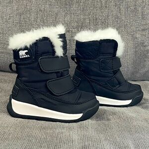 Sorel Kid's Whitney II Waterproof Winter Boots w/ Faux-Fur Trim